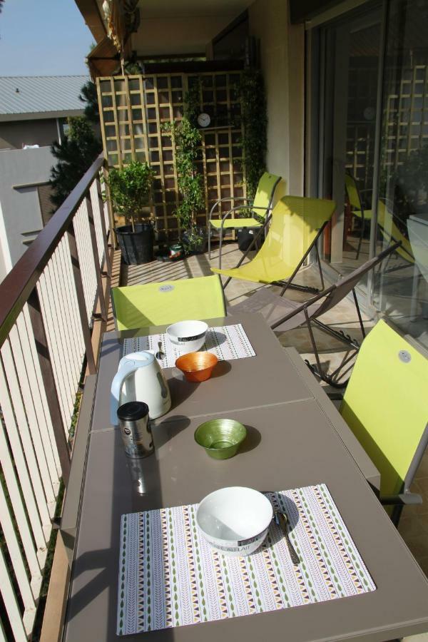 Leilighet Oasis Mediterraneen Piscine & Parking Calme Absolu